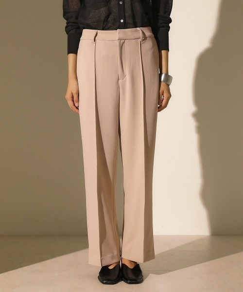 Bou Jeloud（ブージュルード）の「センターシームカラーパンツ（その他パンツ・レディース・ベージュ/ブルー/マスタード・38）」の7枚目の写真