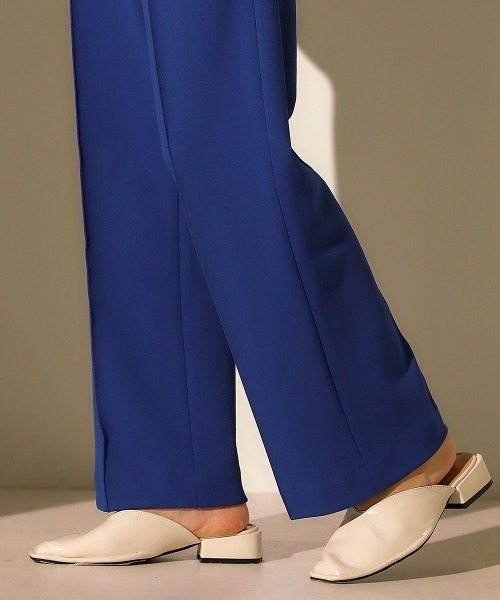 Bou Jeloud（ブージュルード）の「センターシームカラーパンツ（その他パンツ・レディース・ベージュ/ブルー/マスタード・38）」の10枚目の写真