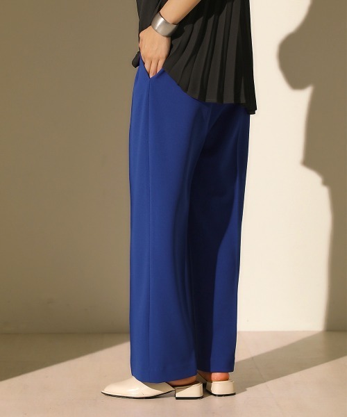 Bou Jeloud（ブージュルード）の「センターシームカラーパンツ（その他パンツ・レディース・ベージュ/ブルー/マスタード・38）」の13枚目の写真