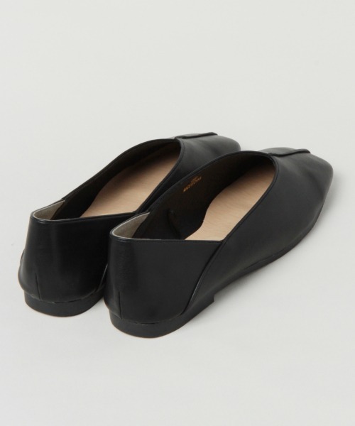 RAGEBLUE（レイジブルー）の「スクエアトゥフラットシューズ/237593（パンプス・レディース・ブラック/ブラウン/その他5・SMALL/MEDIUM/LARGE）」の4枚目の写真