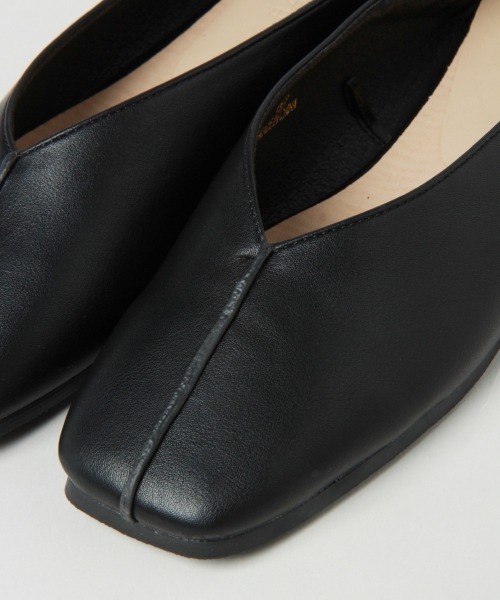 RAGEBLUE（レイジブルー）の「スクエアトゥフラットシューズ/237593（パンプス・レディース・ブラック/ブラウン/その他5・SMALL/MEDIUM/LARGE）」の5枚目の写真