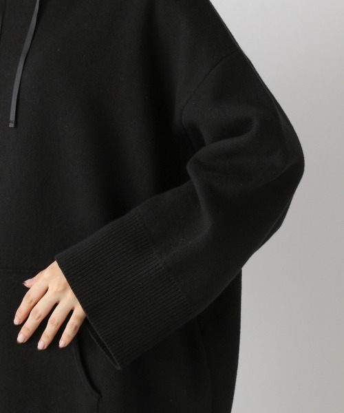 JEANASIS(ジーナシス)の「Wフェイスフーディ/958388(パーカー・レディース・ブラック/オフホワイト/マスタード・FREE)」の17枚目の写真