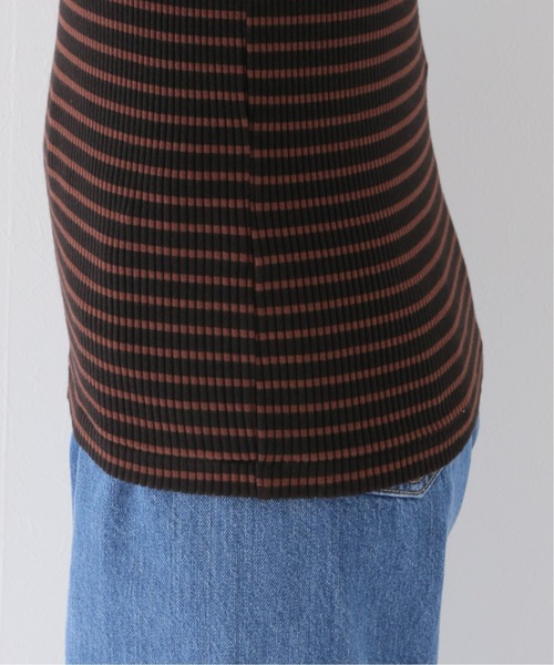 FRAMeWORK（フレームワーク）の「リブボーダークルーネックプルオーバー◆（Tシャツ/カットソー・レディース・ブラック/ホワイト/ブルー系その他・FREE）」の8枚目の写真