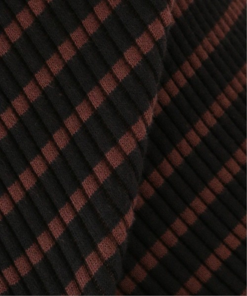 FRAMeWORK（フレームワーク）の「リブボーダークルーネックプルオーバー◆（Tシャツ/カットソー・レディース・ブラック/ホワイト/ブルー系その他・FREE）」の22枚目の写真