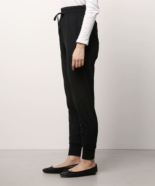 PUMA（プーマ）の「プーマ PUMA ニットパンツ_ストレッチニットロングパンツ_（その他パンツ・レディース・ブラック・XL/S/L/M）」の3枚目の写真