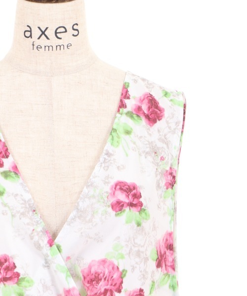 axes femme（アクシーズファム）の「エレガントローズエプロン（エプロン・レディース・ブルー/ピンク系その他・MEDIUM）」の16枚目の写真