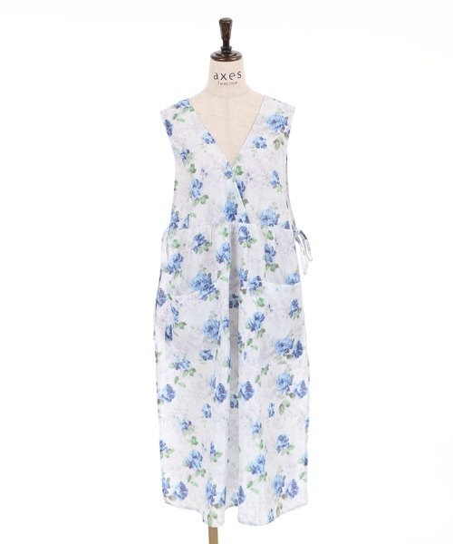 axes femme（アクシーズファム）の「エレガントローズエプロン（エプロン・レディース・ブルー/ピンク系その他・MEDIUM）」の15枚目の写真