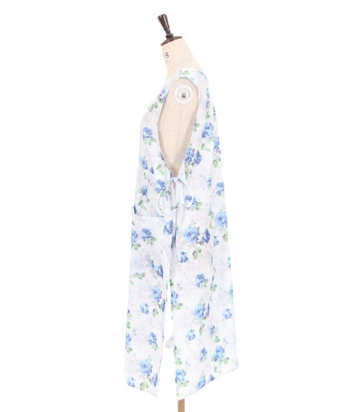 axes femme（アクシーズファム）の「エレガントローズエプロン（エプロン・レディース・ブルー/ピンク系その他・MEDIUM）」の14枚目の写真