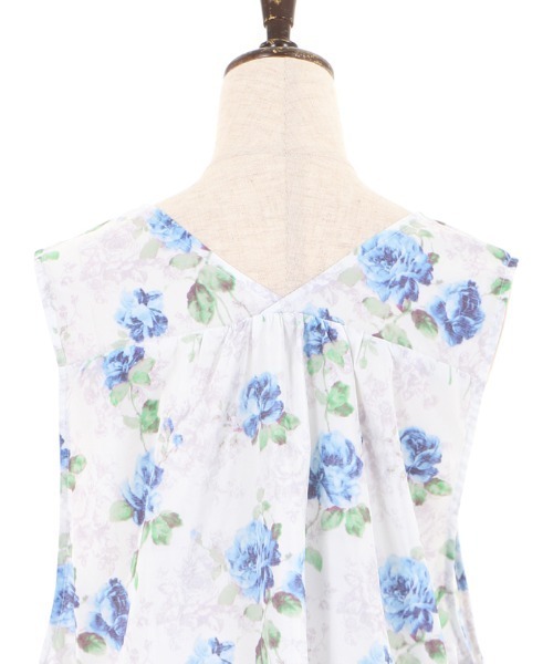 axes femme（アクシーズファム）の「エレガントローズエプロン（エプロン・レディース・ブルー/ピンク系その他・MEDIUM）」の8枚目の写真