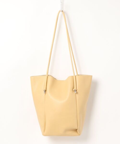 JUMELLE（ジュメロ）の「フェイクレザートートバッグ（トートバッグ・レディース・ブラウン/イエロー/グリーン・FREE）」の5枚目の写真