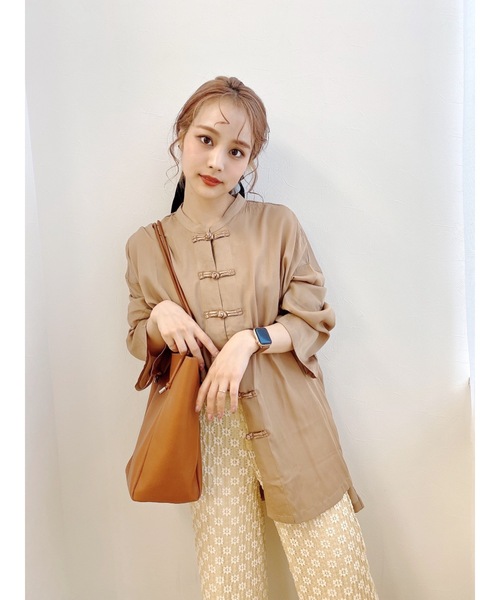 JUMELLE（ジュメロ）の「フェイクレザートートバッグ（トートバッグ・レディース・ブラウン/イエロー/グリーン・FREE）」の11枚目の写真