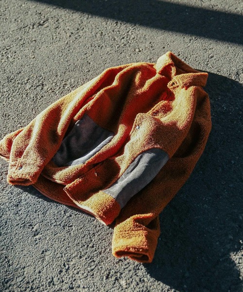 URBAN RESEARCH Sonny Label(アーバンリサーチサニーレーベル)の「ボアシャツジャケット(ブルゾン・メンズ・オレンジ/ブルー/モカ・MEDIUM/LARGE)」の18枚目の写真