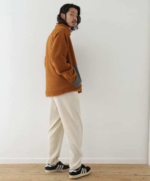URBAN RESEARCH Sonny Label(アーバンリサーチサニーレーベル)の「ボアシャツジャケット(ブルゾン・メンズ・オレンジ/ブルー/モカ・MEDIUM/LARGE)」の13枚目の写真