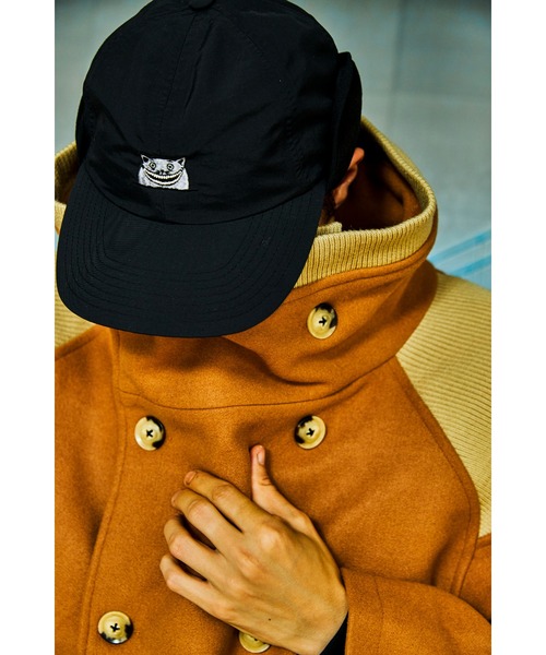 AlexanderLeeChang(アレキサンダーリーチャン)の「AlexanderLeeChang/アレキサンダーリーチャン YOSHI47 EARMUFFS CAP キャップ(キャップ・メンズ・グレー/オレンジ/ブラック・ONE SIZE)」の3枚目の写真