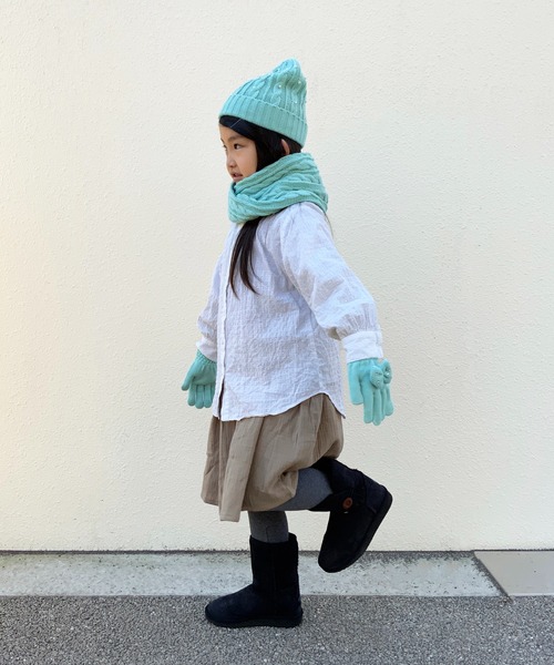 SHIZUTA（シズタ）の「SZT:☆子供 ジュニア ニットキャップ 手袋