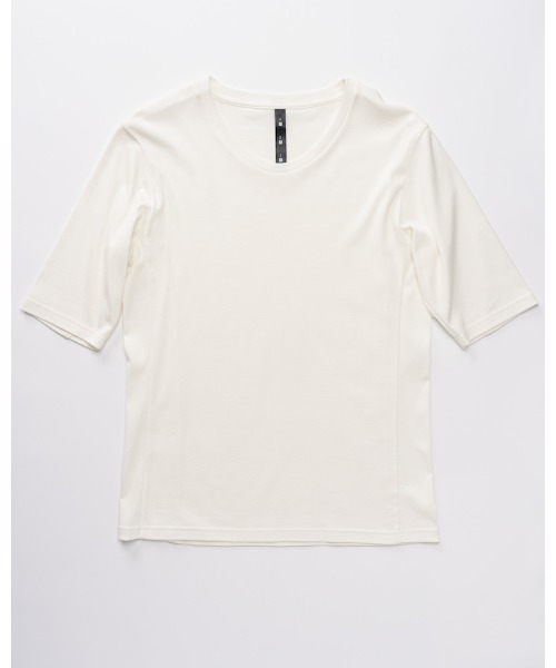 wjk（ダヴルジェイケイ）の「half sleeve FLICE cut&sewn（Tシャツ/カットソー・メンズ・ホワイト/ブラック・SMALL/MEDIUM/LARGE/X-LARGE）」の3枚目の写真