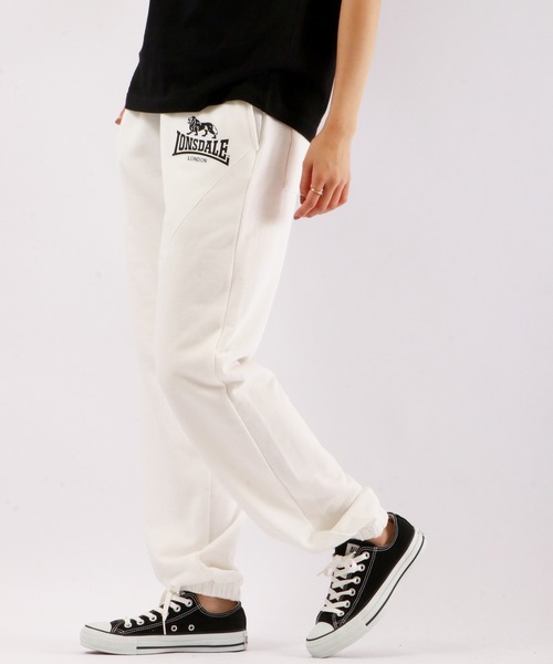 LONSDALE(ロンズデール)の「LONSDALE 裏毛スウェットパンツ(スウェットパンツ・メンズ・ホワイト/ブラック・LL/M/L)」の13枚目の写真