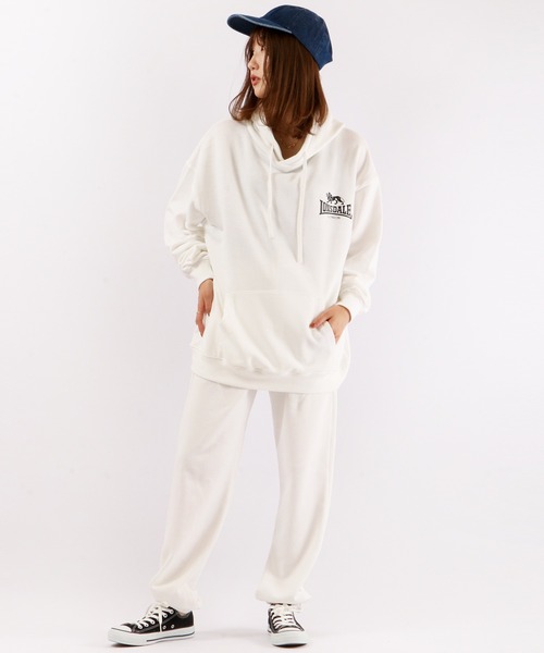 LONSDALE(ロンズデール)の「LONSDALE 裏毛スウェットパンツ(スウェットパンツ・メンズ・ホワイト/ブラック・LL/M/L)」の16枚目の写真