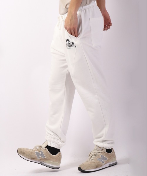 LONSDALE(ロンズデール)の「LONSDALE 裏毛スウェットパンツ(スウェットパンツ・メンズ・ホワイト/ブラック・LL/M/L)」の5枚目の写真