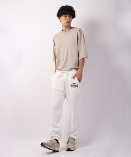LONSDALE(ロンズデール)の「LONSDALE 裏毛スウェットパンツ(スウェットパンツ・メンズ・ホワイト/ブラック・LL/M/L)」の7枚目の写真