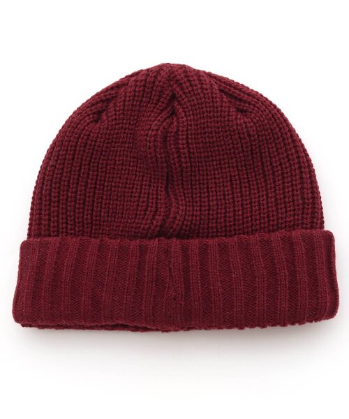 Ampersand（アンパサンド）の「/シンプルニット帽（ニットキャップ/ビーニー・キッズ・ブラック/レッド/マスタード/ベージュ/オフホワイト・48/54/50/58）」の10枚目の写真