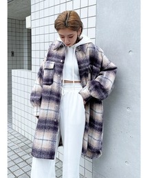 ENVYM | ルーズロングシャツＪＫ(その他アウター)