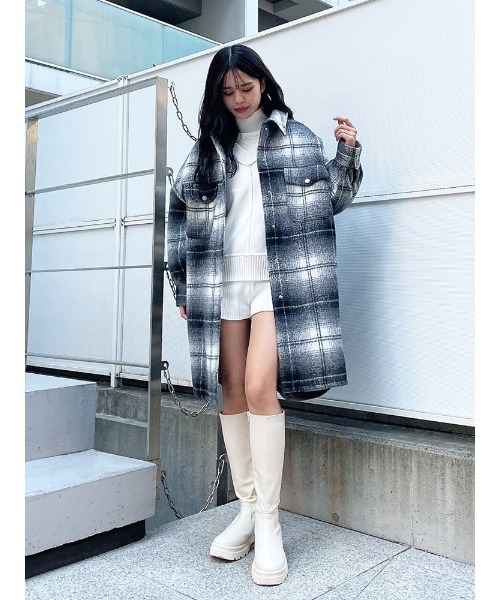 ルーズロングシャツjk ルーズロングシャツjk
