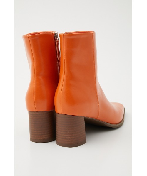 SLY（スライ）の「SIMPLY SHORT BOOTS シンプル ショートブーツ（ブーツ・レディース・アイボリー/ブラック/オレンジ・SMALL/MEDIUM/LARGE）」の16枚目の写真