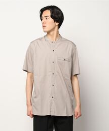 koe（コエ）の「半袖バンドカラー釦PKシャツ*（シャツ/ブラウス・メンズ）」