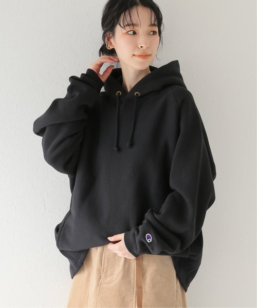 Champion(チャンピオン)の「《別注》【CHAMPION/チャンピオン】*RELUME PO HOODED SWEAT SHIRT 11:パーカー◆(パーカー・レディース・ベージュ系その他/ブラック/サックスブルー/ホワイト×ホワイト・LARGE/MEDIUM)」の22枚目の写真