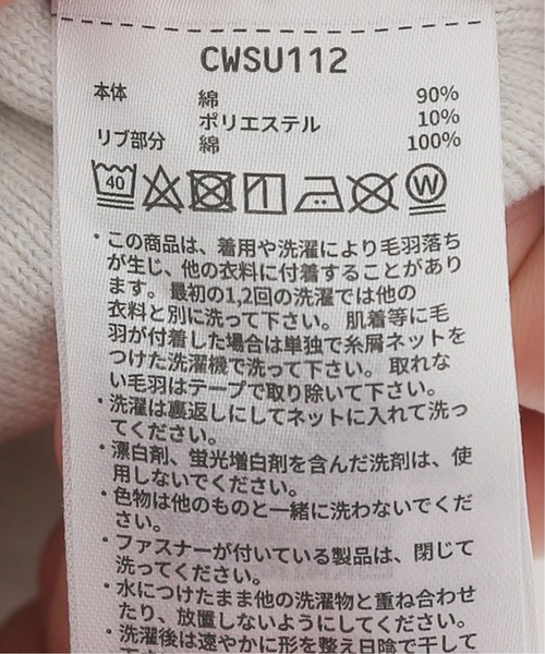 Champion(チャンピオン)の「《別注》【CHAMPION/チャンピオン】*RELUME PO HOODED SWEAT SHIRT 11:パーカー◆(パーカー・レディース・ベージュ系その他/ブラック/サックスブルー/ホワイト×ホワイト・LARGE/MEDIUM)」の15枚目の写真