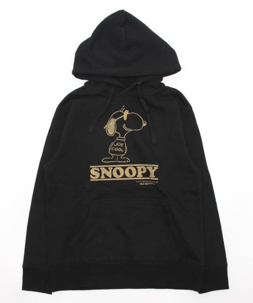 SNOOPY×OLD BETTY'S（スヌーピーカケルオールドベティーズ）の「SNP Sweat Parka（パーカー・レディース・杢グレー/グレー系その他5/ブラック系その他3/グレー系その他4/ブラック系その他2/ブラック/グレー系その他2/ブラック系その他4/ブラック系その他5/グレー系その他3/ブラック系その他/グレー系その他/ブラック系その他7/ブラック系その他6/ブラック系2/グレー系2/グレー系その他7/ブラック系1/グレー系1/ブラック系3・S）」の10枚目の写真