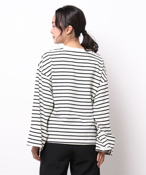 coca(coca)(コカ)の「ロールアップ袖 ボーダープルオーバー(Tシャツ/カットソー・レディース・その他1/その他2・M/L)」の16枚目の写真