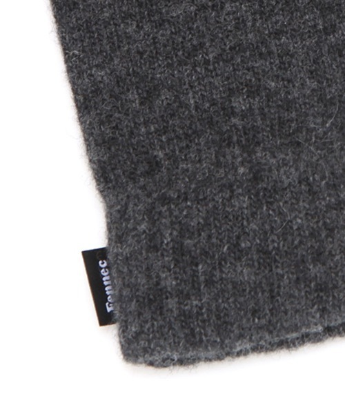FENNEC（フェネック）の「【FENNEC 】ニットティミ グローブ(ver.4) / FENNEC KNIT TIMI GLOVES_ver.4（手袋・レディース・チャコール/ラベンダー・FREE）」の3枚目の写真