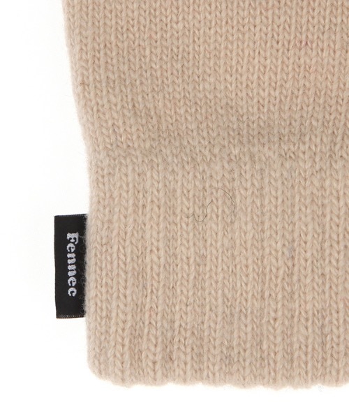FENNEC（フェネック）の「【FENNEC 】ニットティミ グローブ(ver.4) / FENNEC KNIT TIMI GLOVES_ver.4（手袋・レディース・チャコール/ラベンダー・FREE）」の5枚目の写真