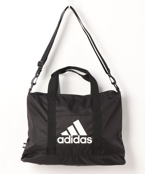 adidas（アディダス）の「adidas　ショルダートートバッグ　レッスンバッグ　63294（トートバッグ・キッズ・ネイビー/ブラック/ブルー・FREE）」の21枚目の写真