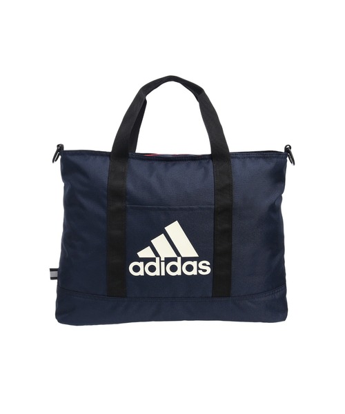 adidas（アディダス）の「adidas　ショルダートートバッグ　レッスンバッグ　63294（トートバッグ・キッズ・ネイビー/ブラック/ブルー・FREE）」の8枚目の写真
