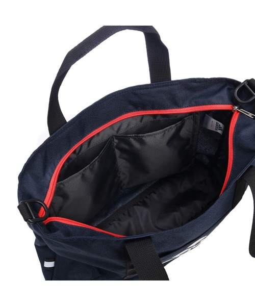 adidas（アディダス）の「adidas　ショルダートートバッグ　レッスンバッグ　63294（トートバッグ・キッズ・ネイビー/ブラック/ブルー・FREE）」の11枚目の写真