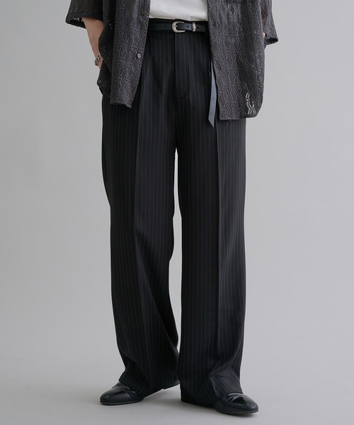 ルミページ ストレートカラースラックスパンツ（スラックス）｜epnok（エプノック