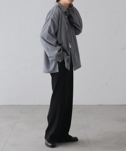 ストレートカラースラックスパンツ（スラックス）｜epnok（エプノック