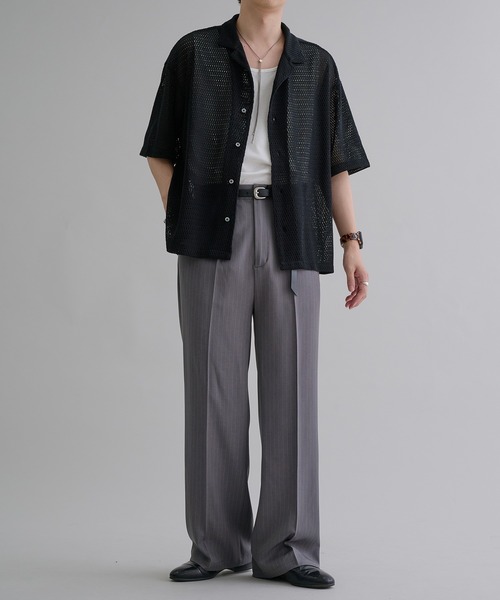 ストレートカラースラックスパンツ（スラックス）｜epnok（エプノック