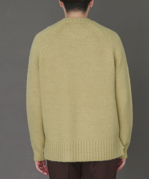 SENSE OF PLACE by URBAN RESEARCH（センスオブプレイスバイアーバンリサーチ）の「ブークレクルーネックセーター（ニット/セーター・メンズ・チャコールグレー/ベージュ/ミント・MEDIUM/LARGE）」の17枚目の写真