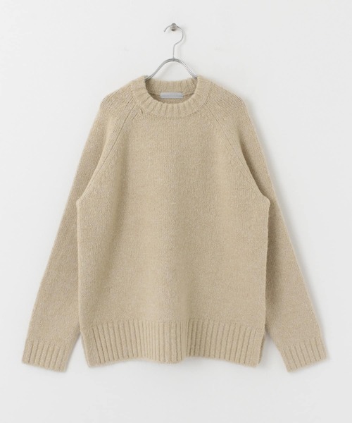 SENSE OF PLACE by URBAN RESEARCH（センスオブプレイスバイアーバンリサーチ）の「ブークレクルーネックセーター（ニット/セーター・メンズ・チャコールグレー/ベージュ/ミント・MEDIUM/LARGE）」の22枚目の写真