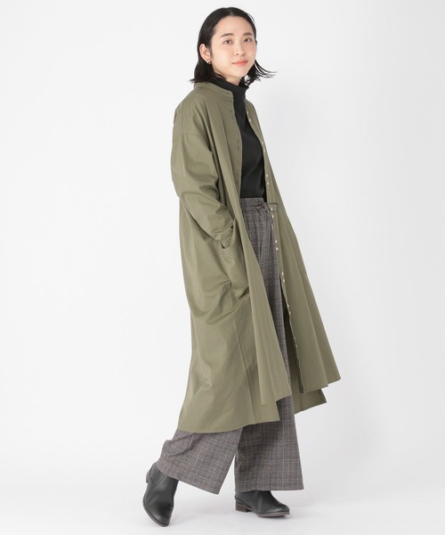 studio CLIP(スタディオクリップ)の「タートルカットソーTシャツ(Tシャツ/カットソー・レディース・ブラック/オフホワイト/カーキ・FREE)」の10枚目の写真