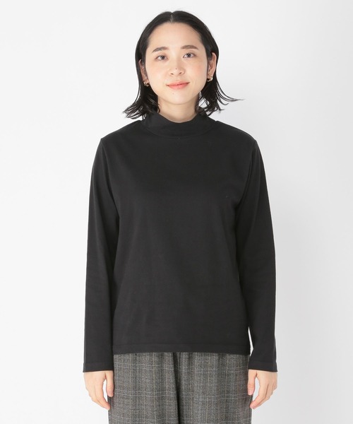 studio CLIP(スタディオクリップ)の「タートルカットソーTシャツ(Tシャツ/カットソー・レディース・ブラック/オフホワイト/カーキ・FREE)」の12枚目の写真