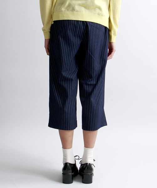 WEGO(ウィゴー)の「WEGO/タックワイドクロップドパンツ(その他パンツ・レディース・ライトグレー/ベージュ/ブルー・FREE)」の5枚目の写真