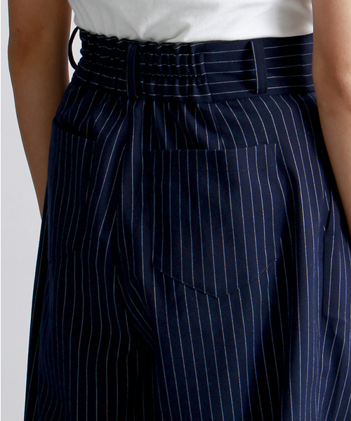 WEGO(ウィゴー)の「WEGO/タックワイドクロップドパンツ(その他パンツ・レディース・ライトグレー/ベージュ/ブルー・FREE)」の7枚目の写真