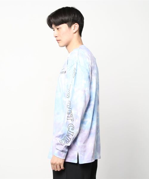 JOHN'S CLOSET（ジョンズクローゼット）の「【13】タイダイ染めプリントTシャツ（Tシャツ/カットソー・メンズ・ライトグリーン/サックスブルー/ピンク系・MEDIUM/LARGE）」の16枚目の写真