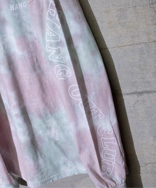 JOHN'S CLOSET（ジョンズクローゼット）の「【13】タイダイ染めプリントTシャツ（Tシャツ/カットソー・メンズ・ライトグリーン/サックスブルー/ピンク系・MEDIUM/LARGE）」の17枚目の写真