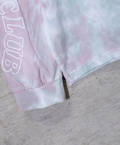JOHN'S CLOSET（ジョンズクローゼット）の「【13】タイダイ染めプリントTシャツ（Tシャツ/カットソー・メンズ・ライトグリーン/サックスブルー/ピンク系・MEDIUM/LARGE）」の6枚目の写真